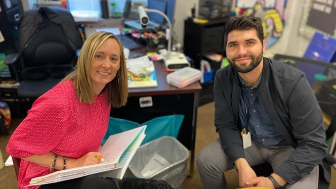 teachers smiling teachers smiling