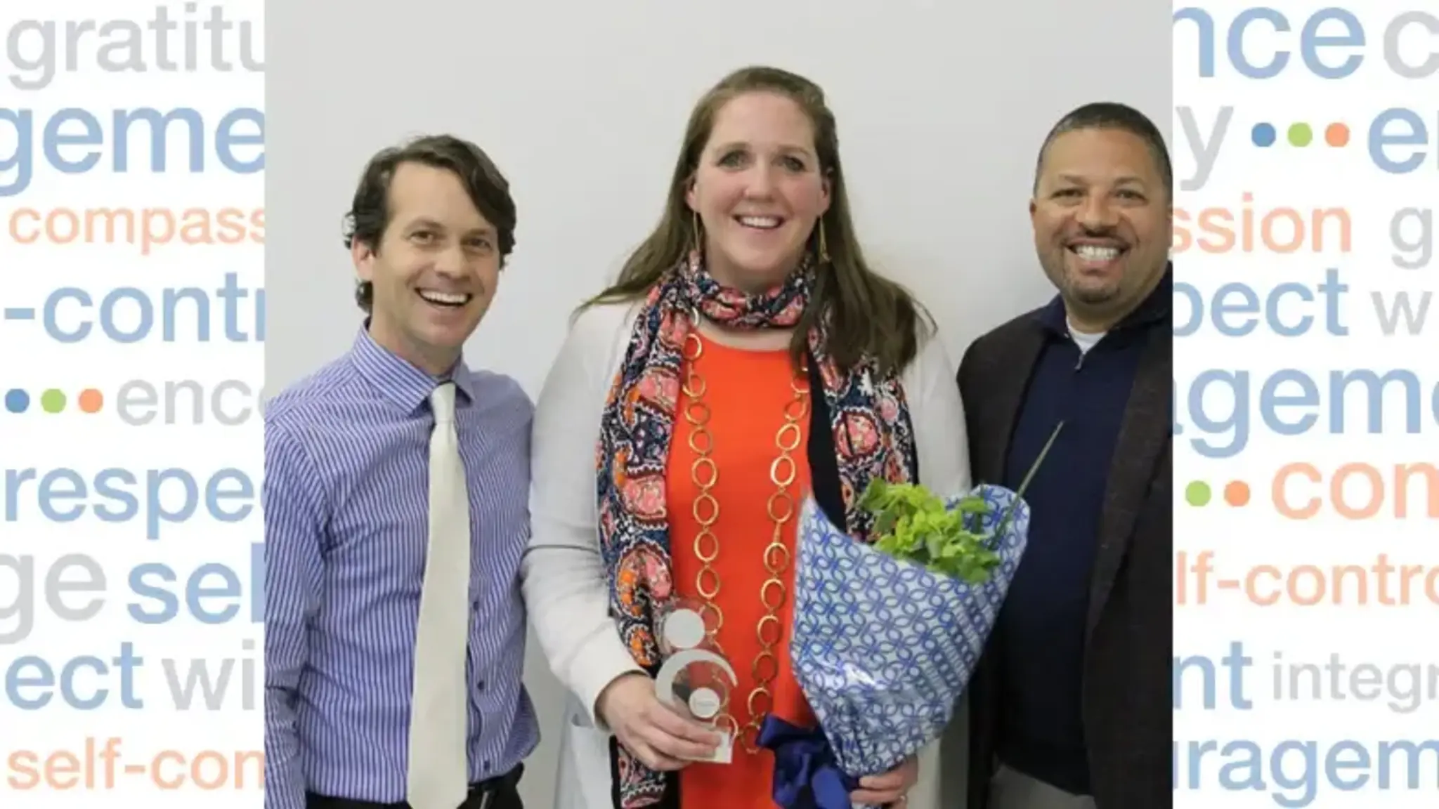 Chandler Woods Teacher Receives Excellence in Teaching Award