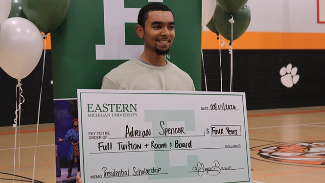 High School in Taylor: Taylor Prep senior earns the EMU Presidential Scholarship.