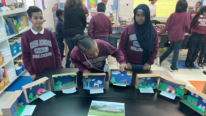 Native American dioramas