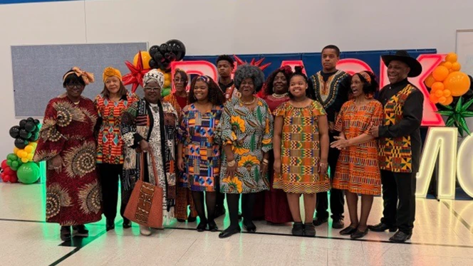 K-8 School in Winterville: Winterville Charter Academy celebrates Black History Month.