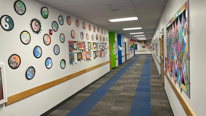 Landmark student art