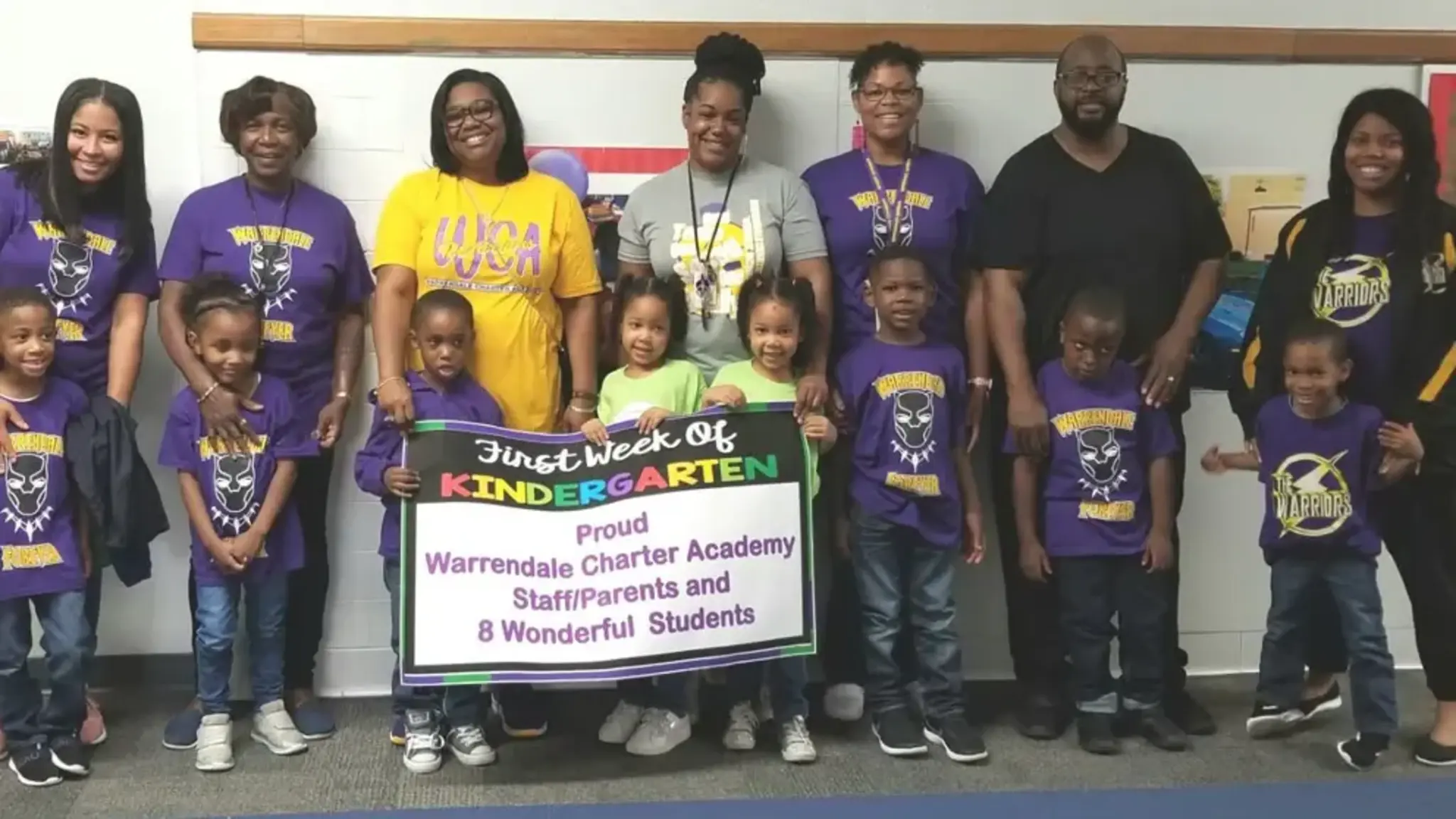 Warrendale Charter Academy Staff Welcome Their Own Children to Kindergarten