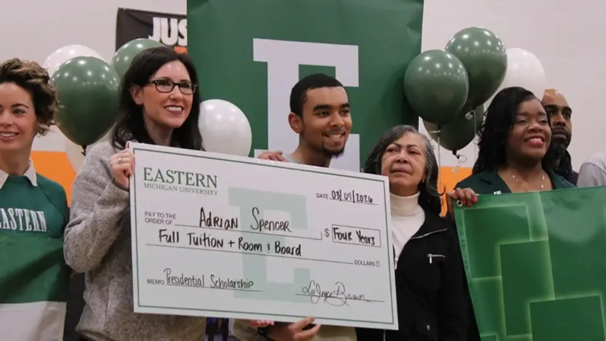 Taylor Prep Grad Receives Full Ride to EMU