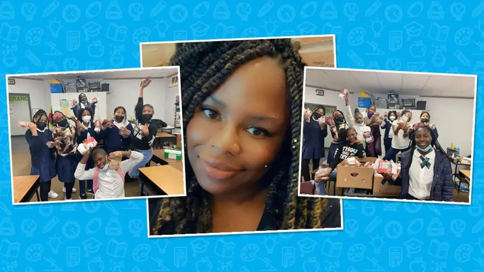 Flagship Charter Academy Volunteers Work to ‘Stamp Out Hunger’