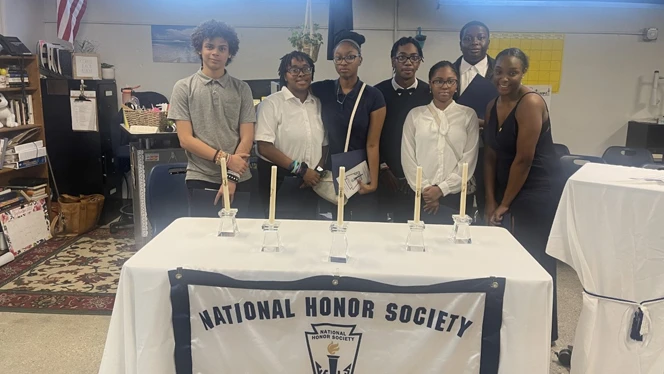 Center Line Prep honor students