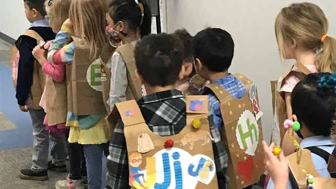 Eagle Crest Young 5s students