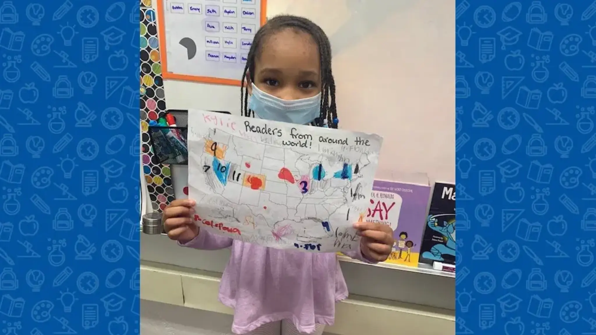 National Reading Month at Detroit Merit Goes Global