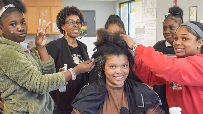 The event engaged about 100 Westfield Prep scholars, and was so successful, the school is planning to hold it again next year.