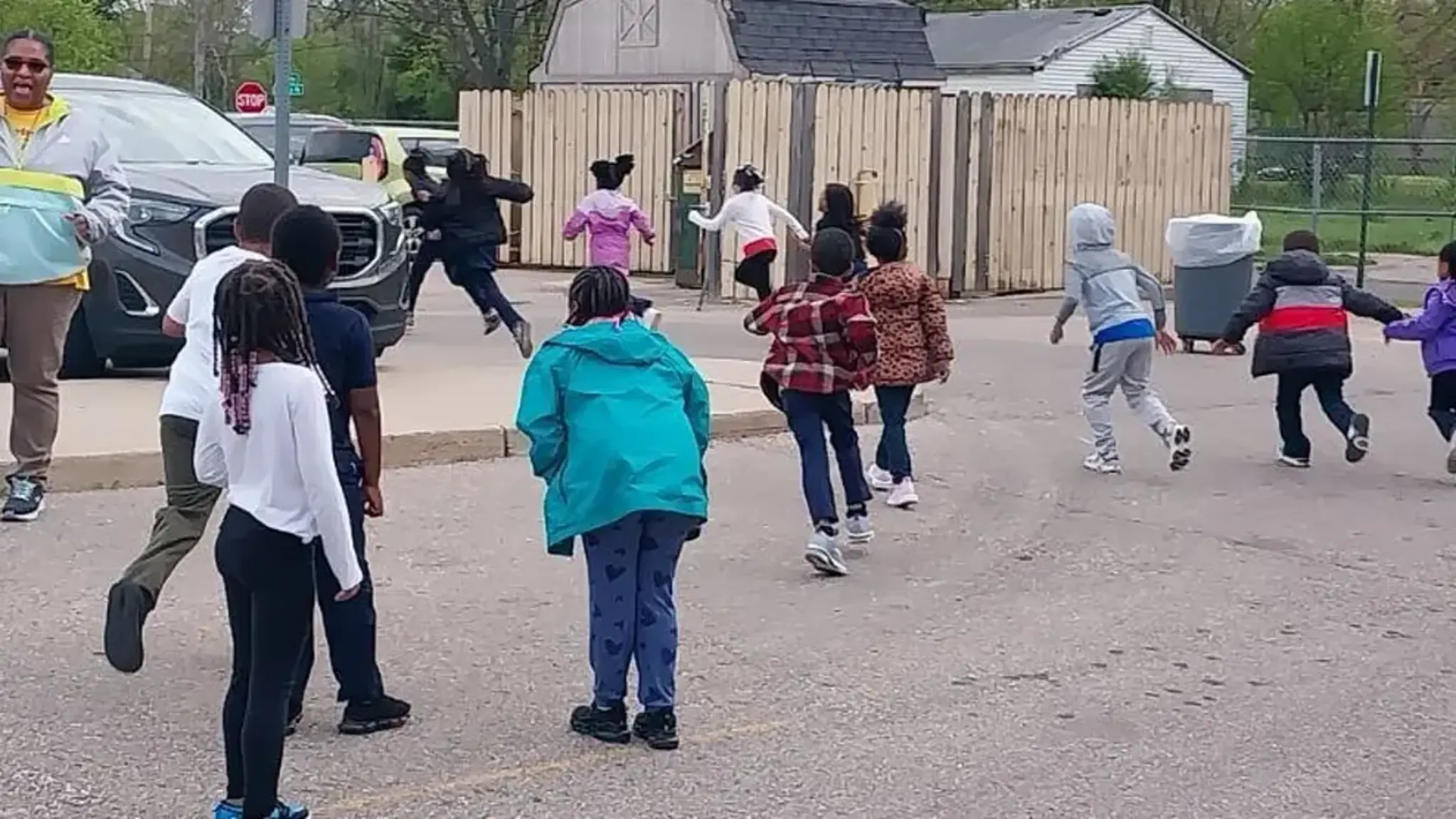 Students at Detroit Premier Academy Hit the Pavement for Fun Run