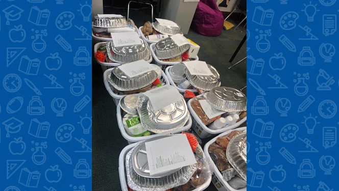 Orion donated meals