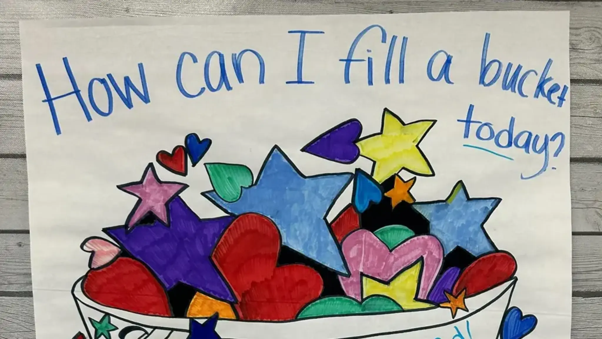 Teaching Students Ways to Spread Kindness One Bucket at a Time 