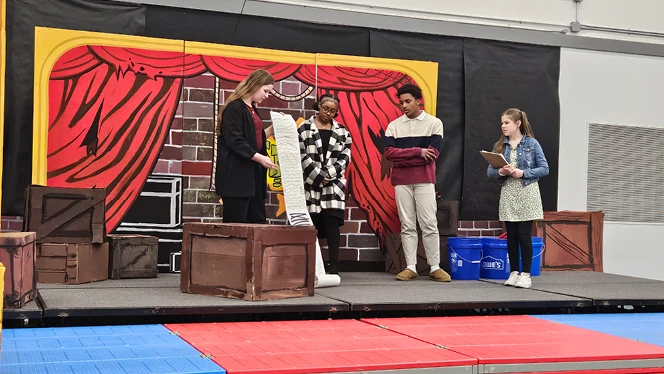 Y5-8 School in Jackson: Paragon Charter Academy performed its first-ever theatrical production.