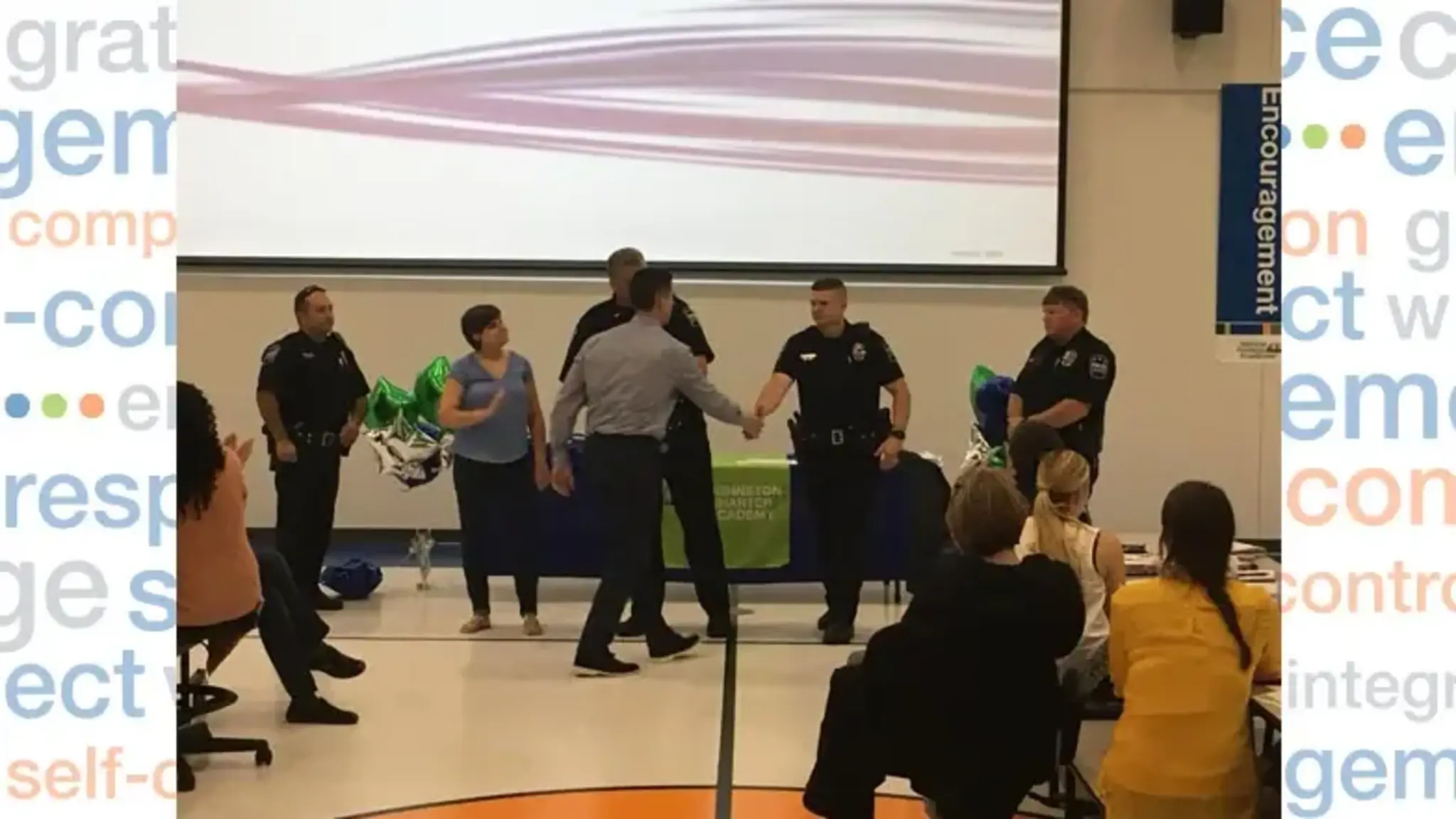 Local Police Donate Supplies