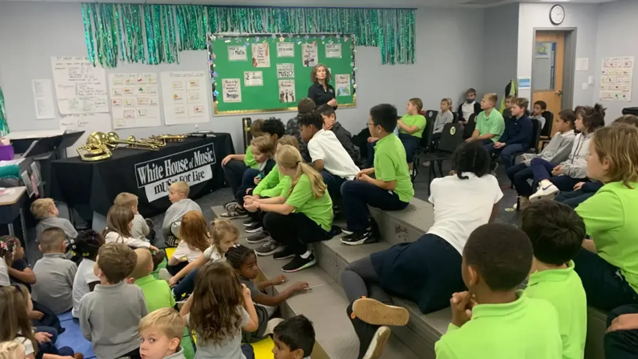 Mill Creek Music Program Partnering with Local Music Shop