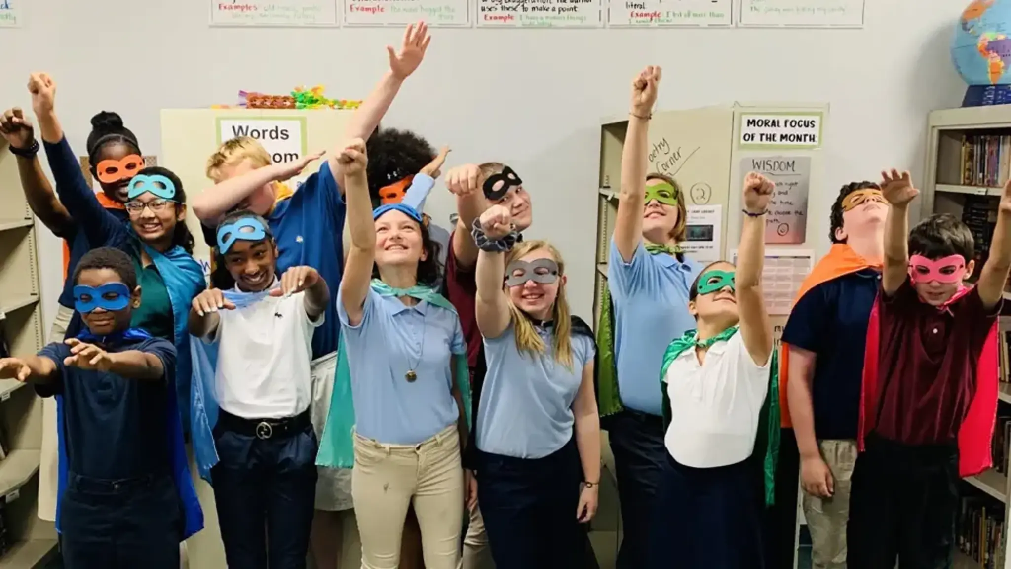 Award-Winning Paragon Middle School Teacher Puts A Spin on Book Reports