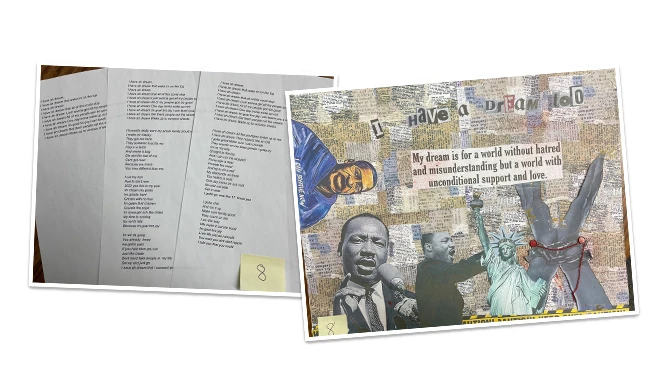 Great Oaks students honor Martin Luther King Jr.