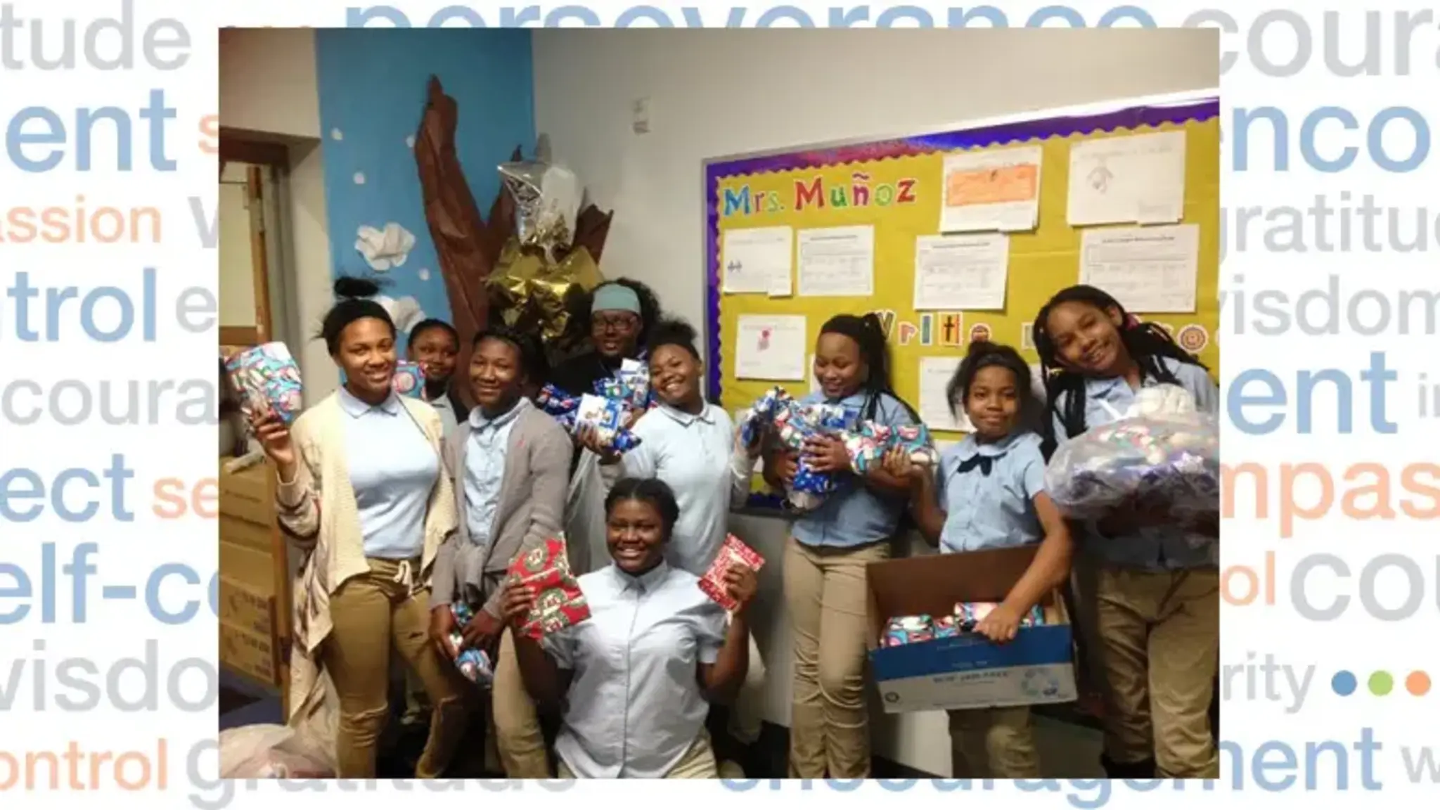 Warrendale Zumba Team Collects Mittens for Each Student in K-2
