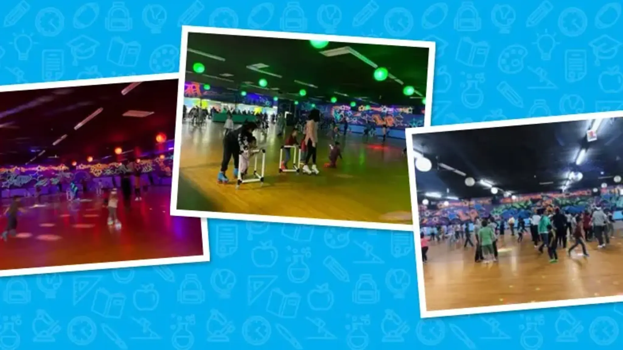 Taylor Exemplar Unites with Other Schools at NHA Skate Night