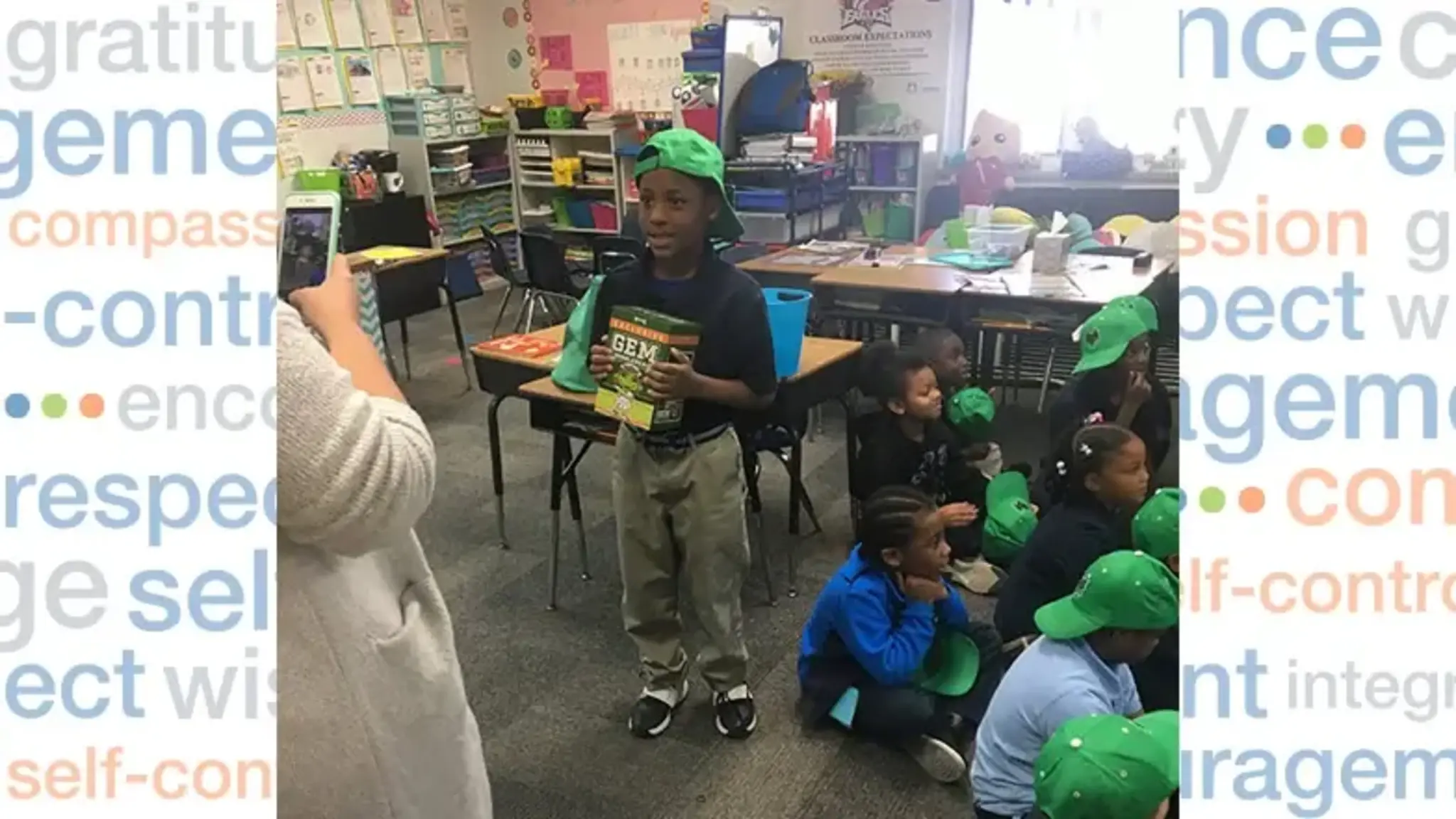 North Dayton Scholars Meet Dayton Dragons Broadcaster