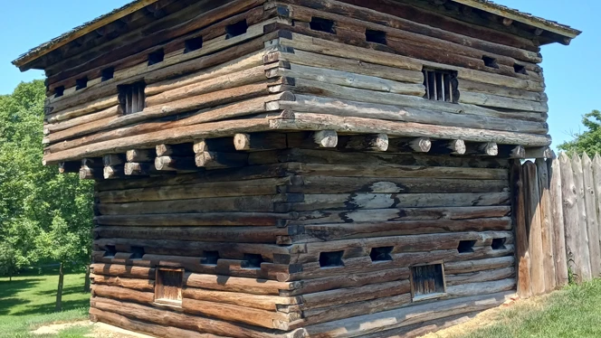 A portion of Fort Recovery.