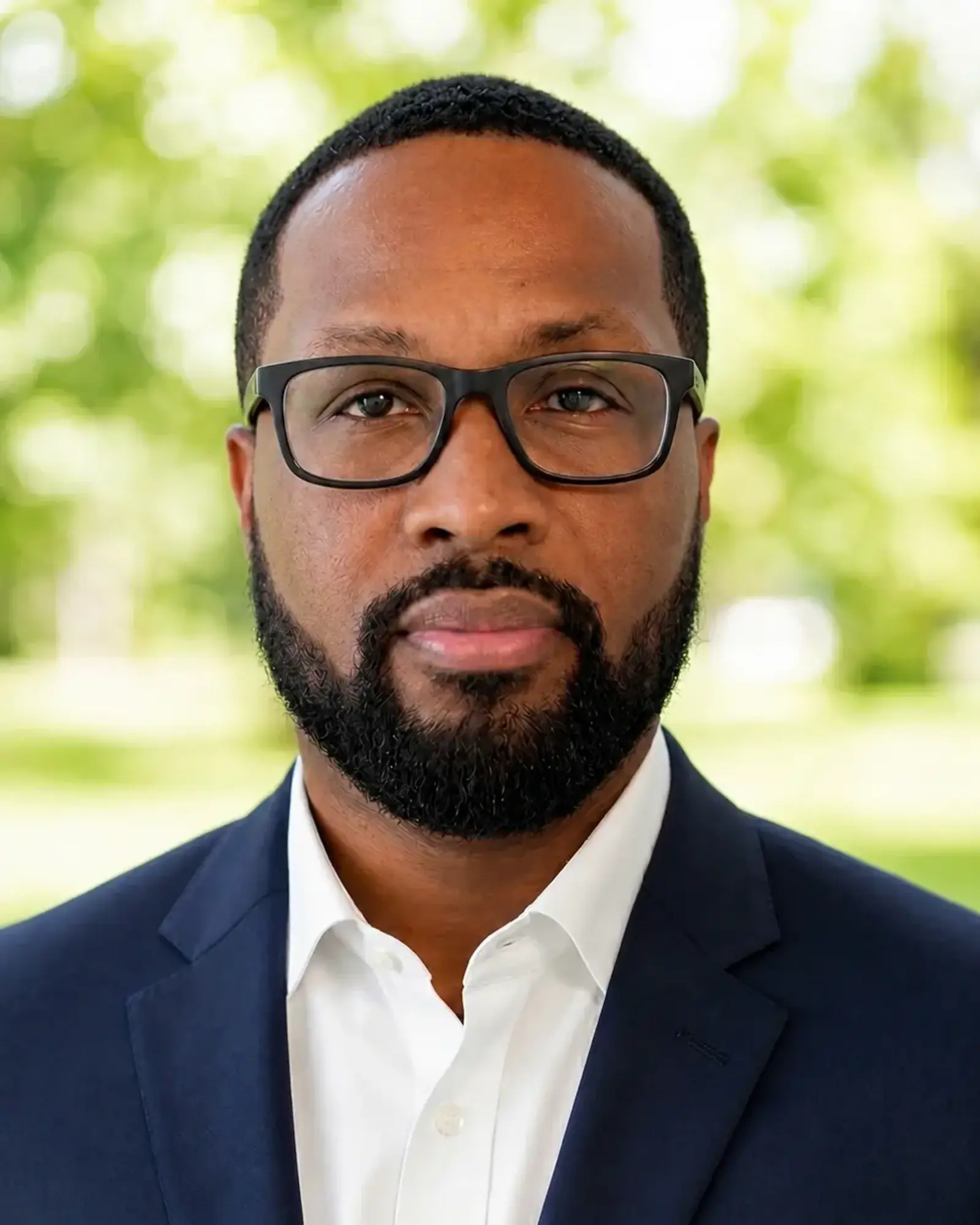 Carlos Hall principal of Canton Preparatory High School