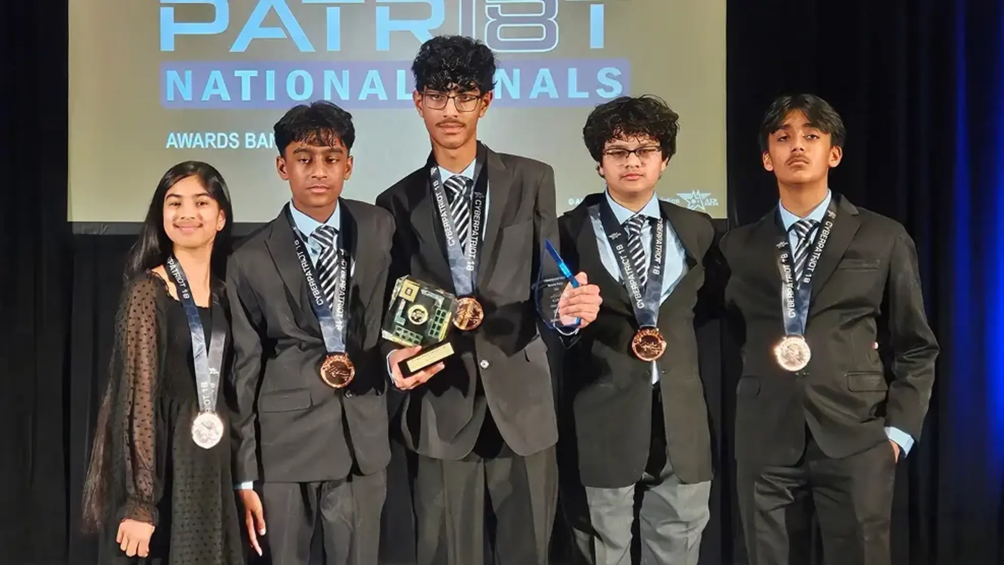 Plymouth Scholars Team Perseveres to CyberPatriot National Finals