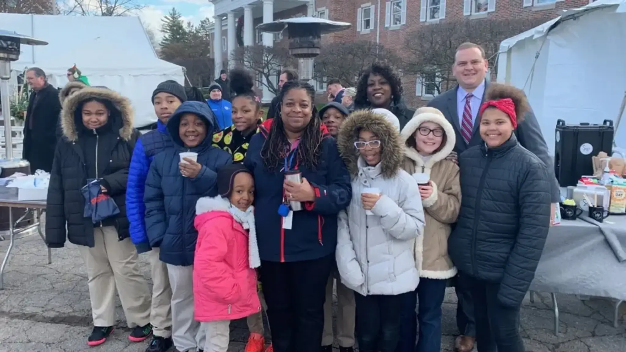 Winterfield Staff and Scholars Bring Holiday Cheer to Those in Need