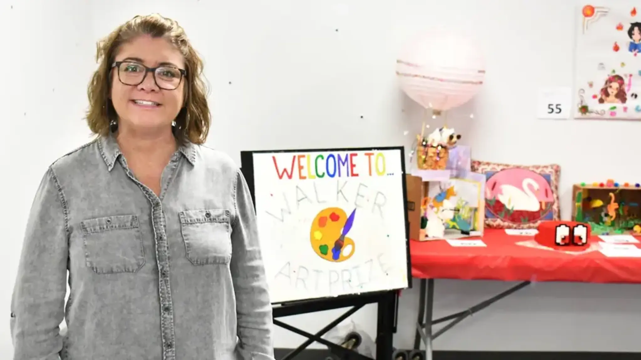 Annual Art Contest Highlights Special Talents of Students, Staff, and Parents at Walker