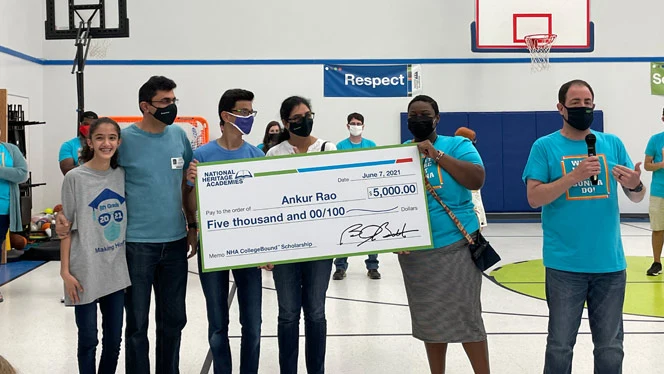 Peak student Ankur Rao