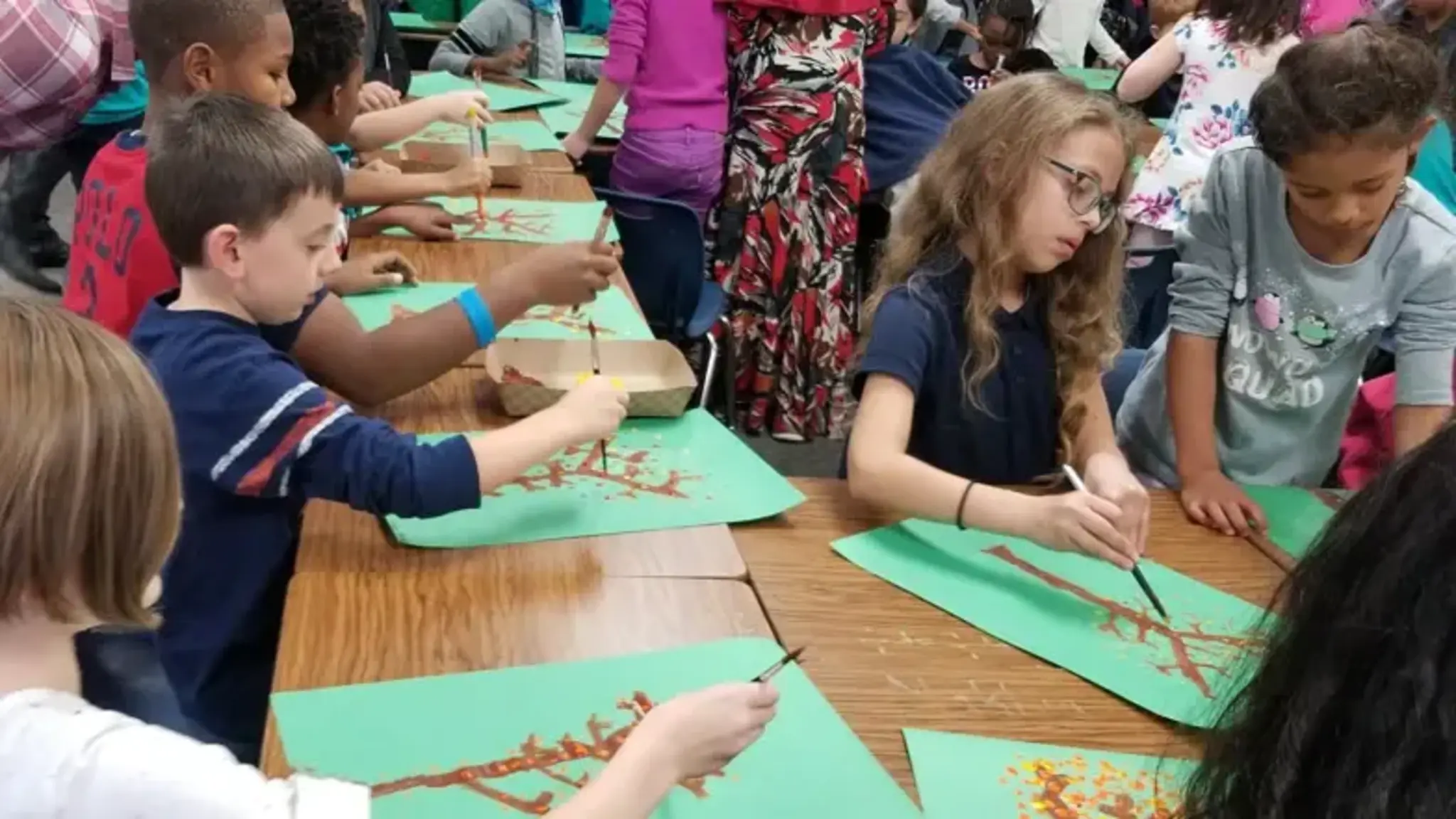 Students Donate Thanksgiving Placemats