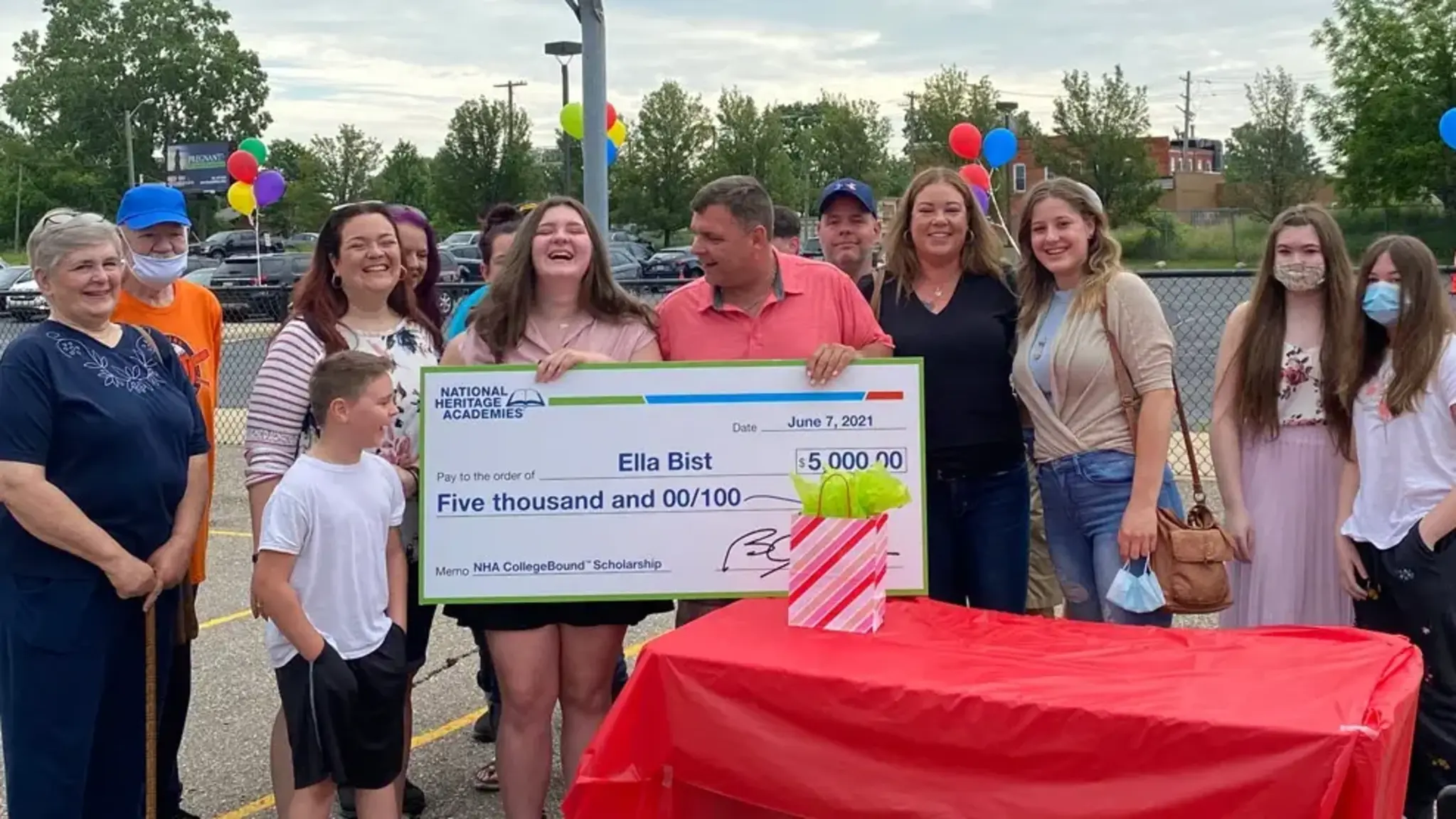 Prevail Academy Student Surprised with $5,000 College Scholarship 