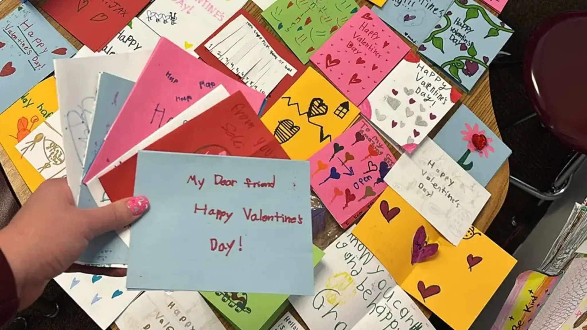 Foundations Academy Students Spread Love with Handmade Valentines