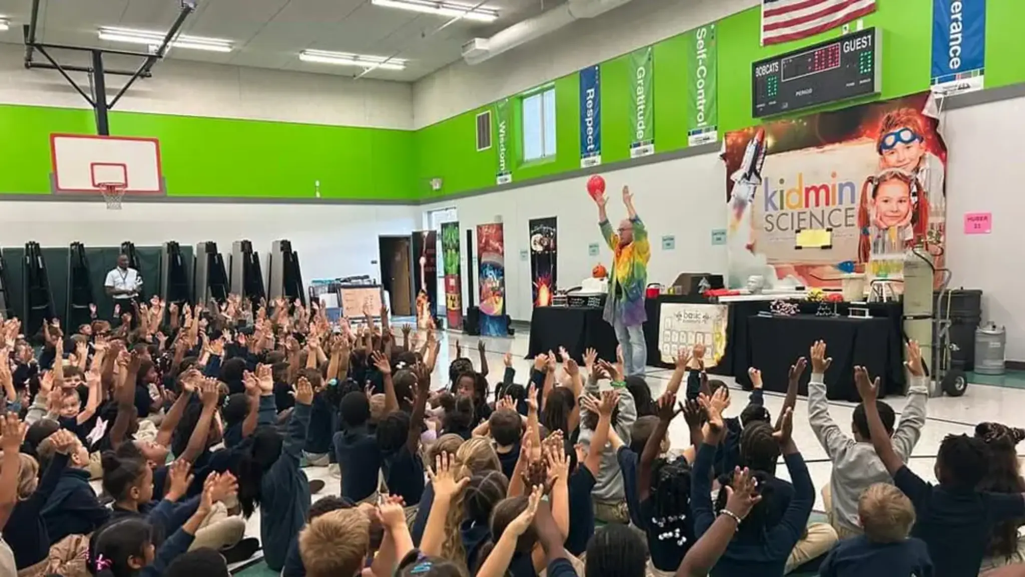 The Amazing Chemist Fills Pathway with Science Fun