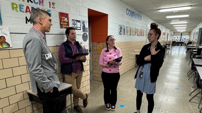 K-12 School in Center Line: Center Line staff awarded for heroic response.