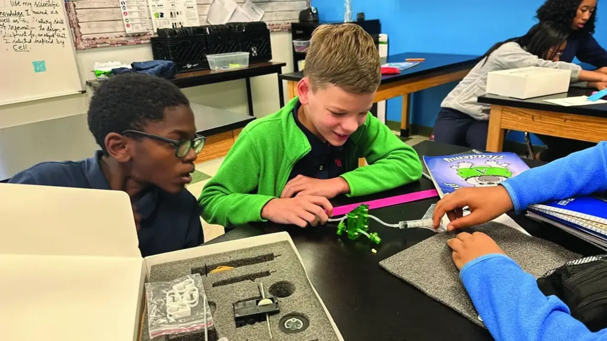 Achieve Middle Schoolers Take On Fuel Cell Challenge
