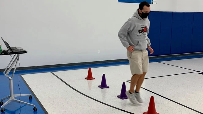 Peak PE teacher