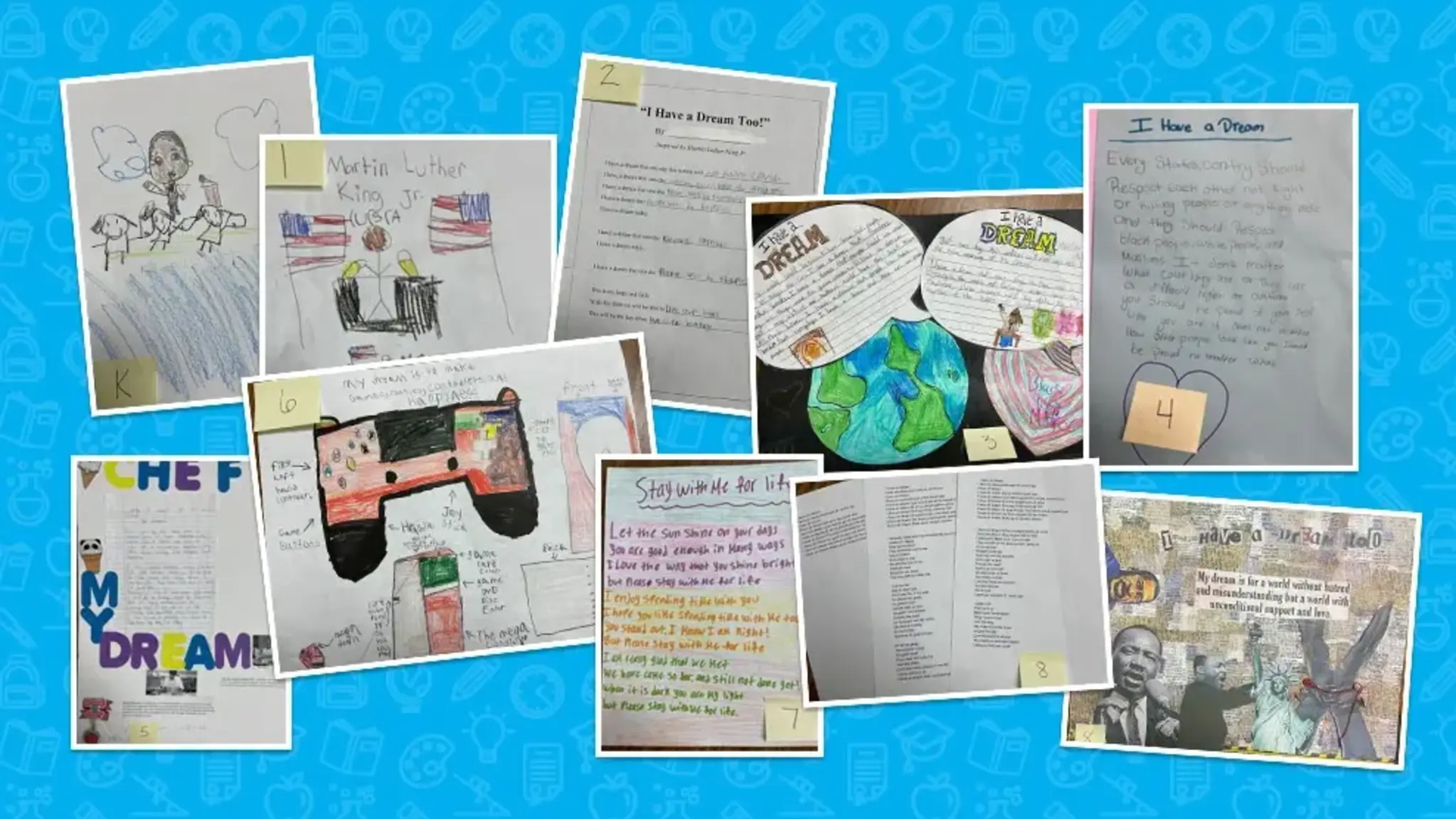 Great Oaks Scholars Inspired by Martin Luther King Jr., Create Art for Contest