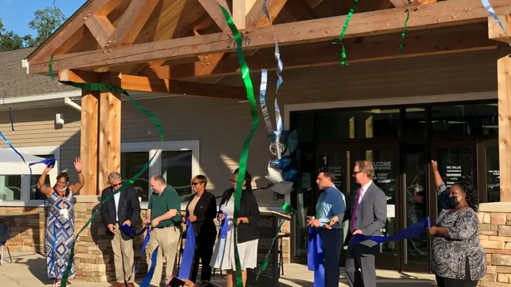 Summit Creek Celebrates First Day of School