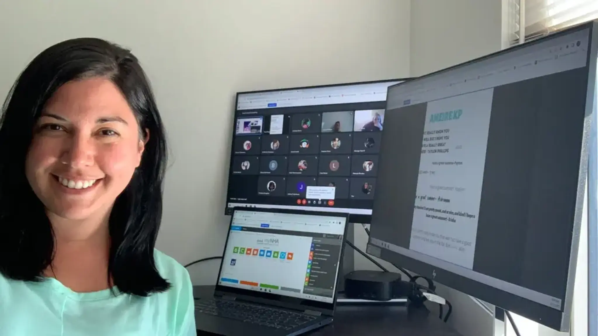 Interactive Teaching and Physical Inspiration Important in Virtual Gym Class