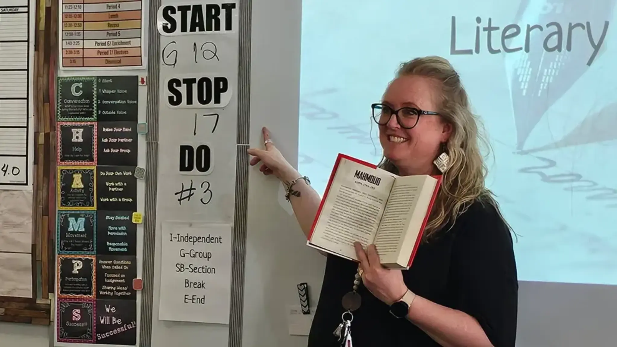 ELA Teacher Reads the Room, Makes a Successful Change