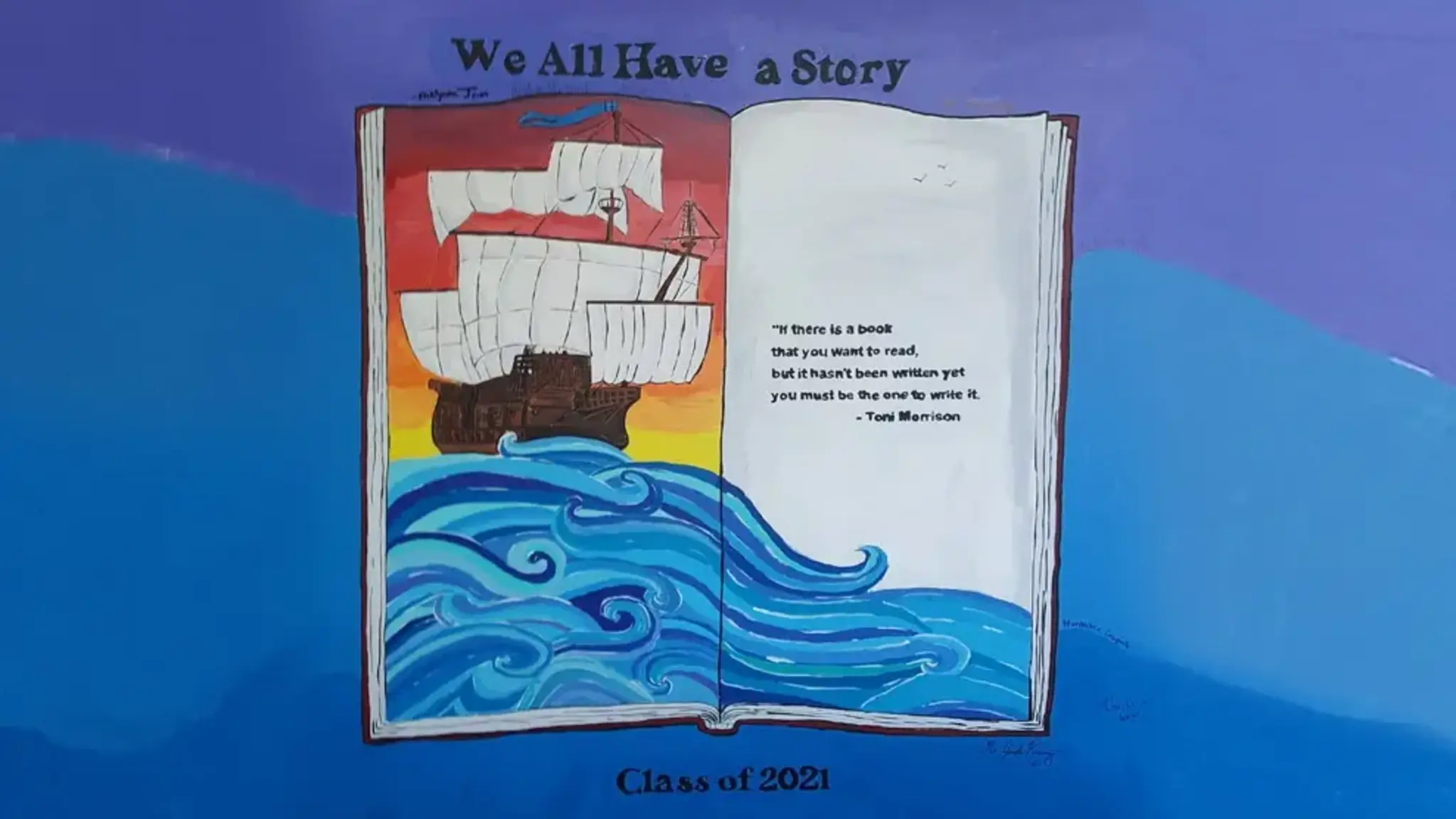 Brooklyn Dreams Eighth Graders Complete Inspiring Mural