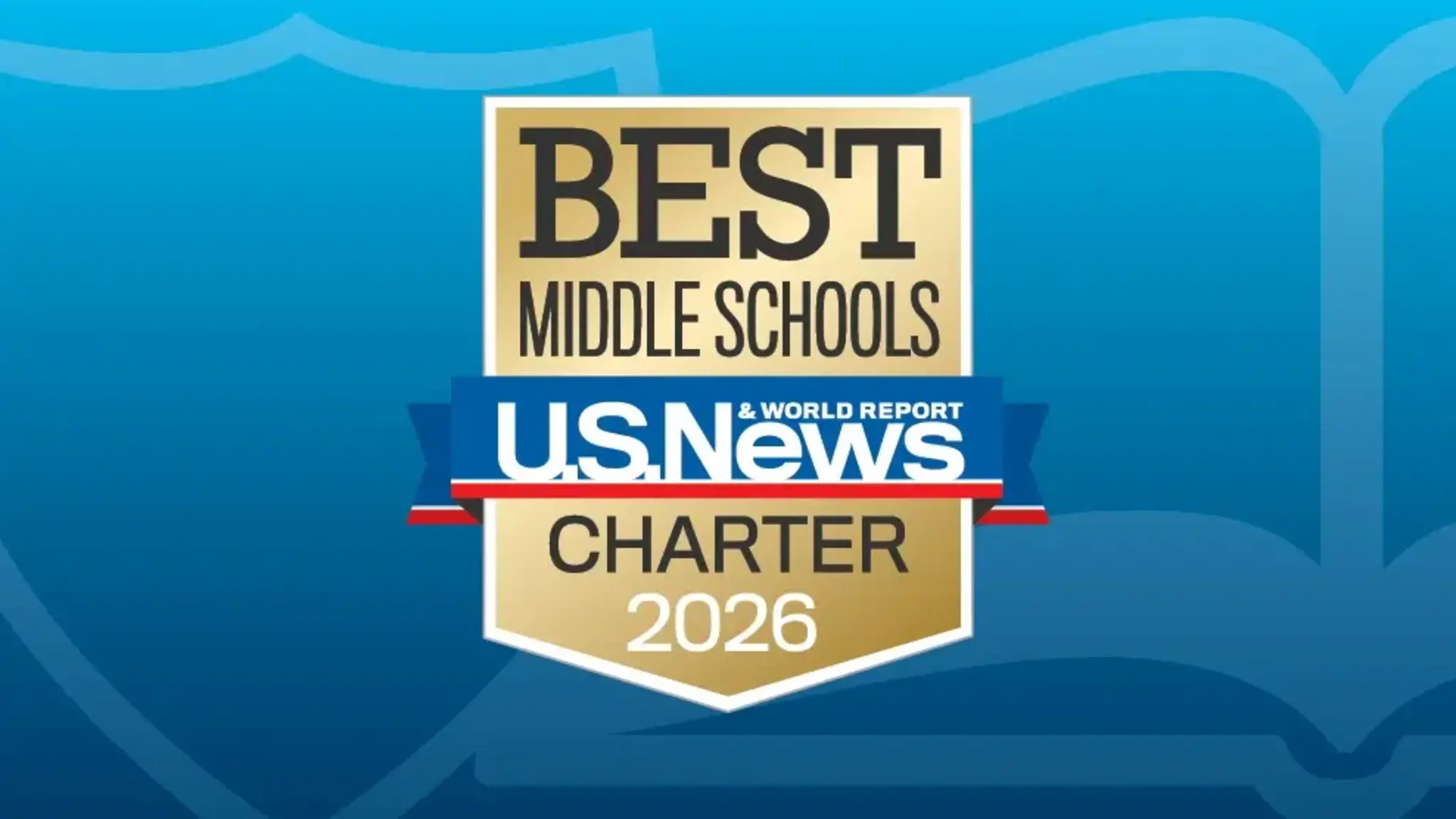 US News Award badge for Best Charter Middle School in 2026