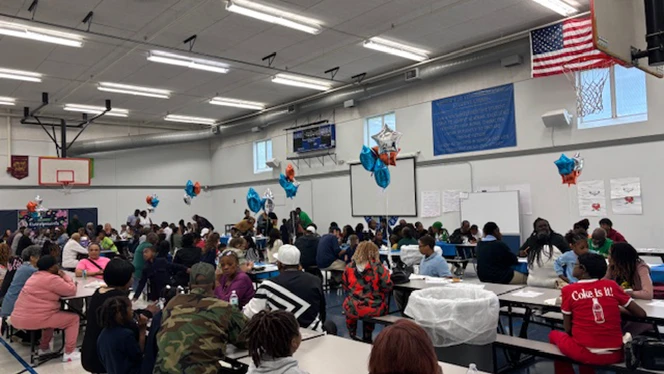 Charter School in Grand Rapids: NHA schools host Grandparents Day.