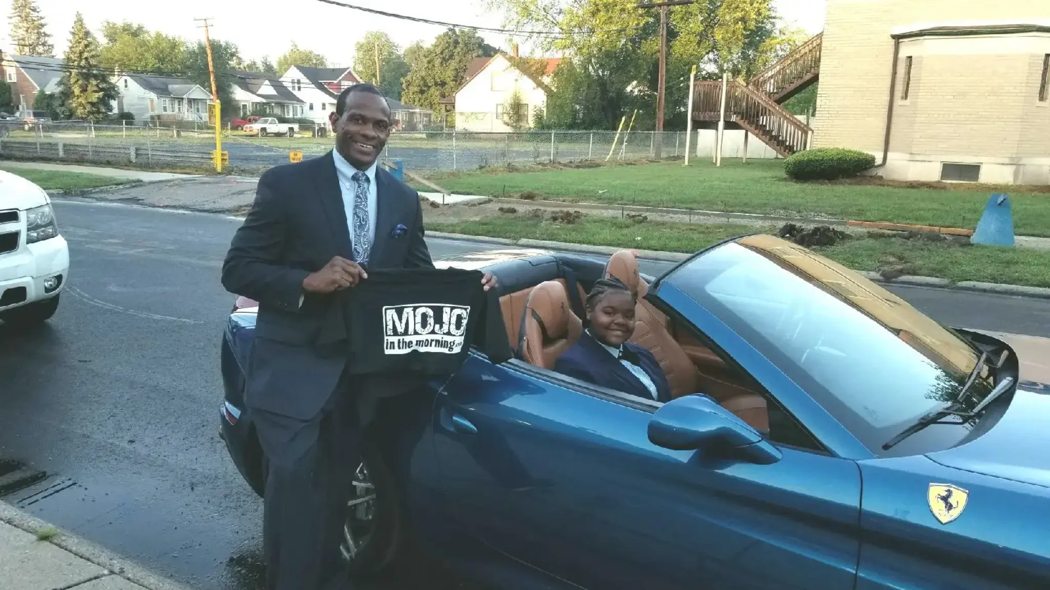 Lamborghini Ride to School