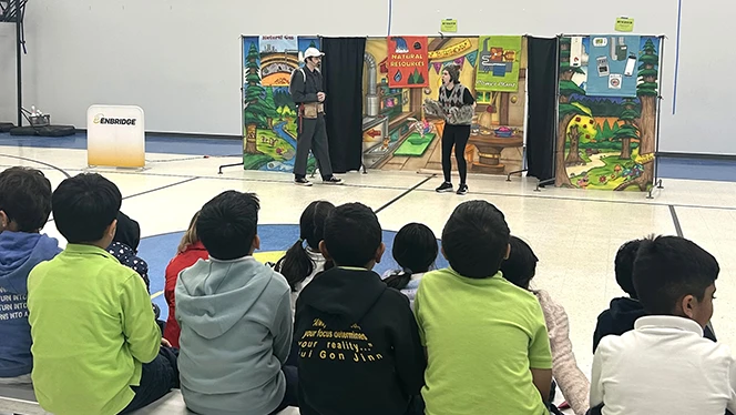 K-8 School in Apex: The National Theatre for Children put on a performance for Peak Charter Academy third graders.