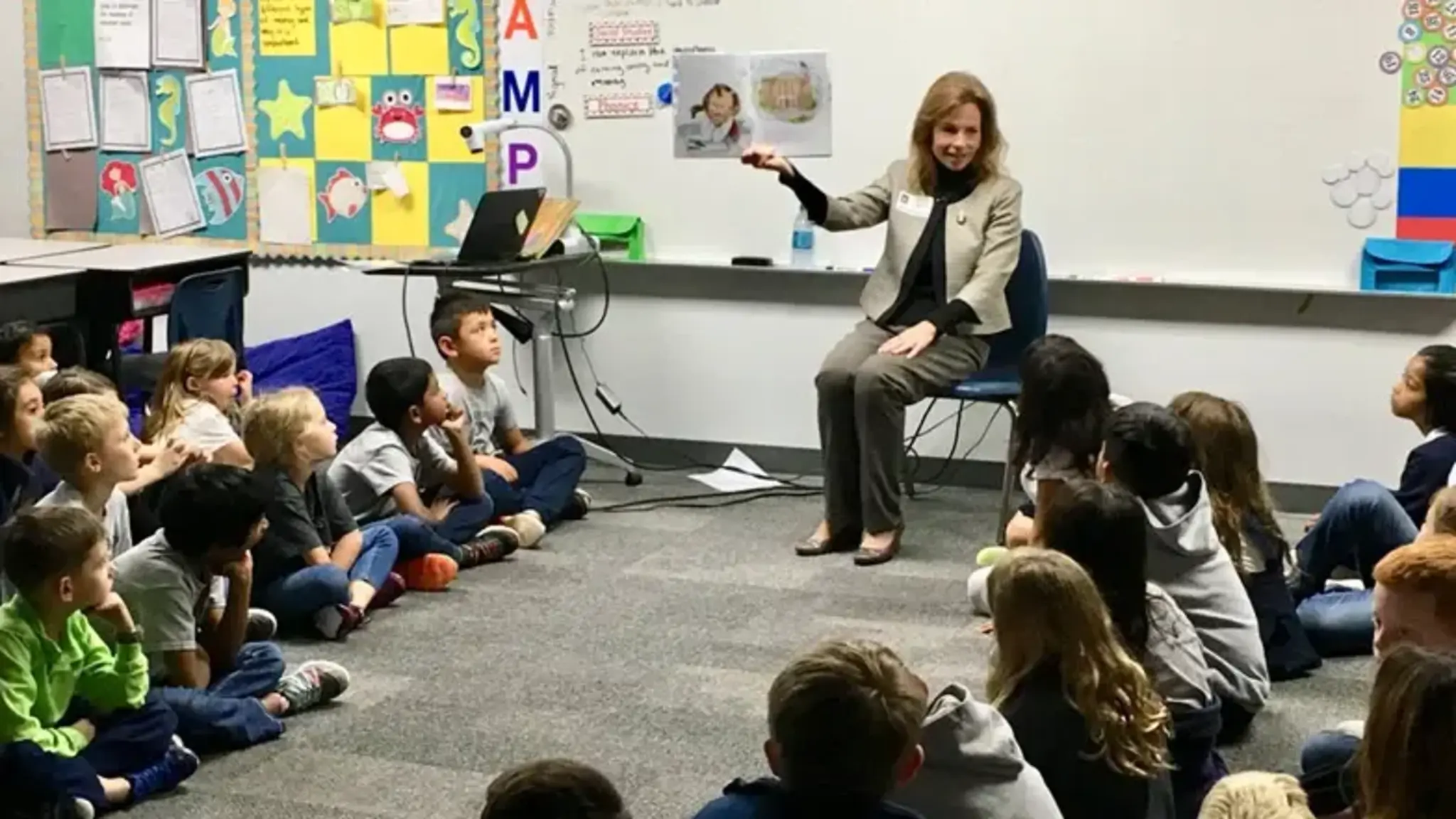 Senator Visits Peak Charter Academy