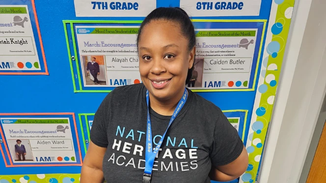 Detroit Premier Alumni teacher
