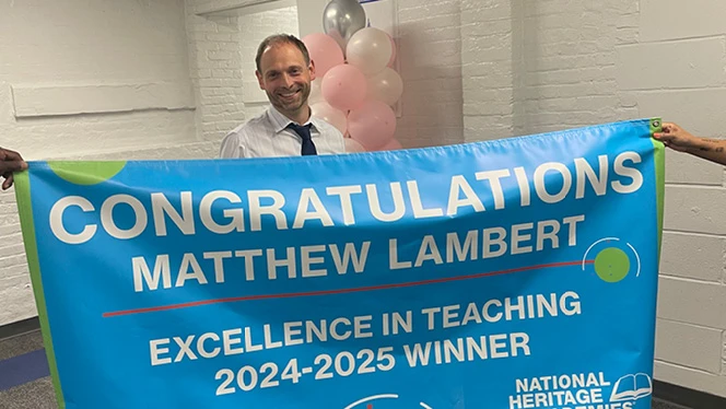 K-8 School in Brooklyn: Brooklyn Excelsior teacher wins Excellence in Teaching Award.