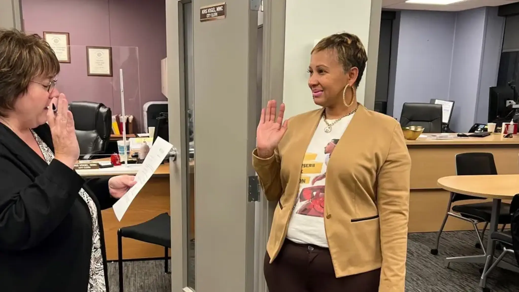 Cummings Extends Community Reach as First Female African-American City Council Member